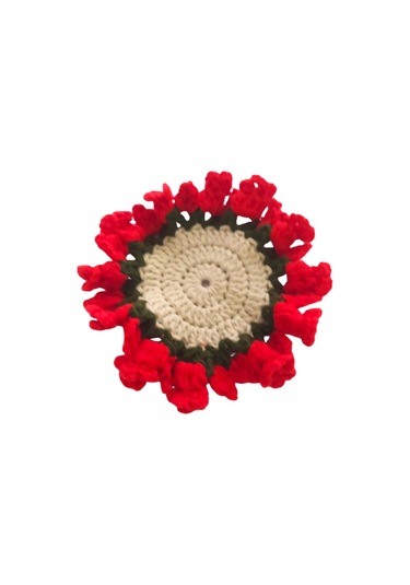 Bardak Fincan Altlıgı Çok Renkli