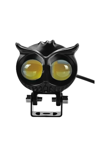 Suofeng Motorcycle Led Yardımcı Farları, 12-85v, Ip65 Su Geçirmez, Beyaz+sarı Işık, 2 Adet, Aluminyum Gövde, Kolay Kurulum