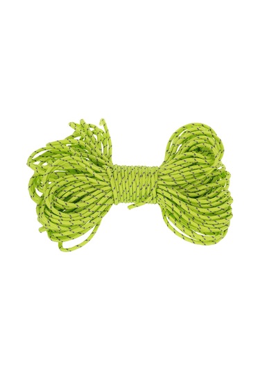 Konesam 2mm 100kg Dayanıklı Polipropilen Işıkta Yansıyan Kamp Çadır Kordonu 20m Çok Renkli