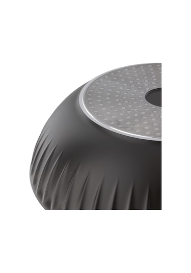 Madame Coco Freya Wok Tava - Kahverengi - 30 CM