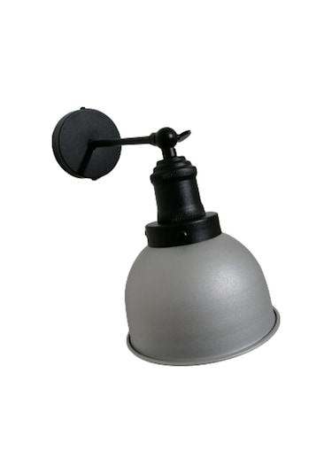 Riolight Retro Mafsallı Hareketli Başlık Metal Aplik (484176567) Siyah