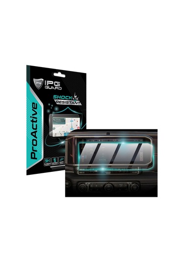 Jeep 2024-2025 Wrangler Jl Gladiator 12.3 Inch Navigasyon İçin 9h Nano Ipg Proactive Ekran Koruyucu