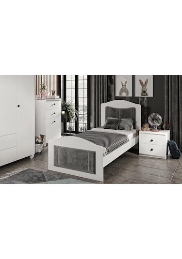 Torino Genç Odası, Çalışma Masası ve Kitaplık Beyaz