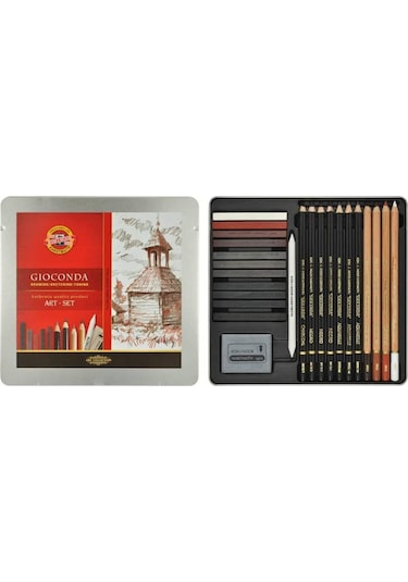 Kohınoor Sketch Cızım Setı Gıoconda 24Lu N-8899