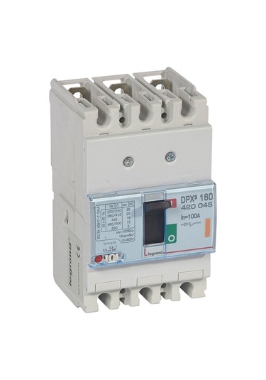 Legrand Dpx³ 160Serisi Kompakt Şalter 3 Kutup Icu:25Ka Standart Tip 100A 400V Ac - 420045