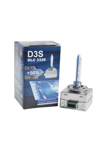 Delco D3s 8000k %50 Fazla Işık Buz Mavisi Oem Xenon Far Ampulü