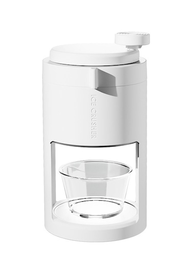 Cbtx Manuel Buz Makinesi Buz Kırıcılar Ev Buz Kırma Buz Blender Beyaz