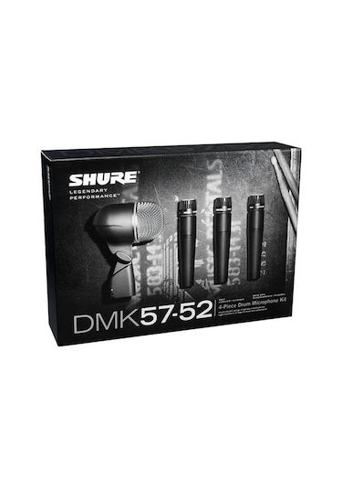 Shure DMK57-52 4'lü Davul Mikrofonu Sistemi
