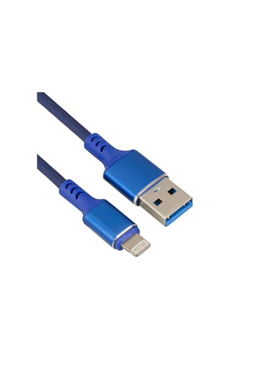 Weko Wk-22025 Usb To Lightning Örgülü Siyah Telefon Şarj Kablosu