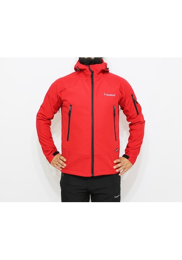Mudwill Softshell Erkek Mont Ceket Kırmızı