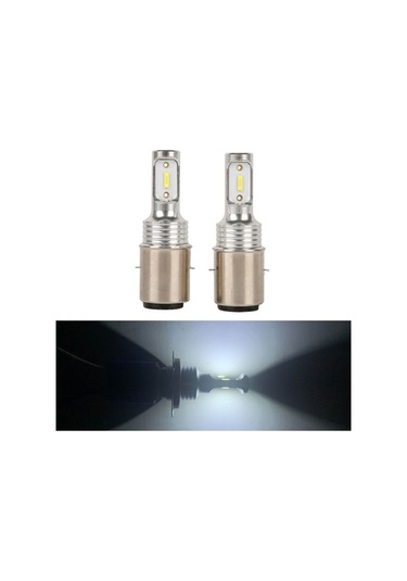 Fortunelane 6 Led Sis Far Ampulü - 6000k Beyaz, 7000lm Parlaklık, Kolay Montaj Renkli Çok Renkli