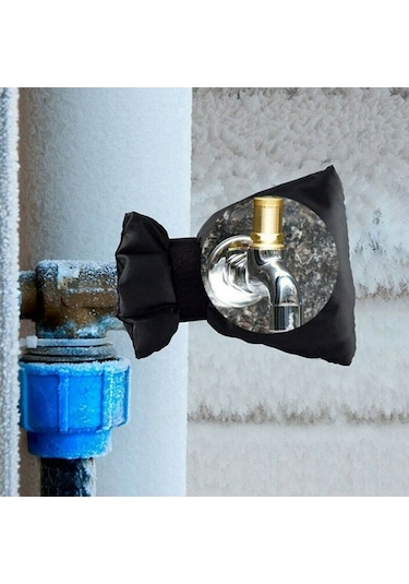 Ulzyvf Lebihmurah 4990 Su Musluğu Donma Koruyucusu Çok Amaçlı Yumuşak Dokunuşlu Antifriz Koruyucu