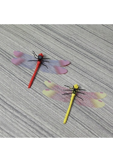 Sones Adet/takım Simülasyon Yusufçuk Manyetik Buzdolabı Çıkartmaları Ev Duvar Bahçe Dekorasyonu Manyetik