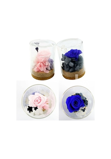 Ulzyvf Unutulmaz Gül Hediyesi - Cam Kaplı Sonsuz Aşk Gülü