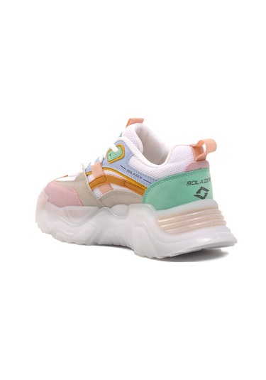 Aspor Renkli Çok Renkli Kadın Spor Ayakkabı Siyah