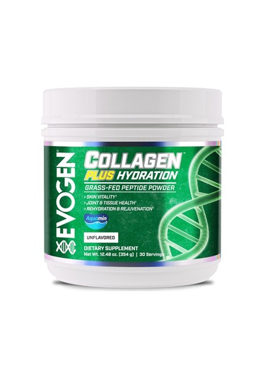 Evogen Collagen Plus Hydration Grass Fed Collagen Skin Joint & Ti