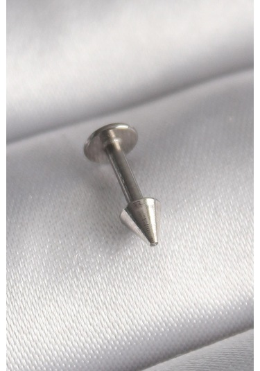 316l Çelik Gümüş Renk Çivi Model Piercing - Prt3500eb02978-8041 Gümüş