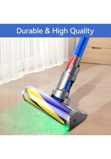 Honeybeeshop  V10 Slim V12 Slim Kablosuz Süpürge Yedek Fırça Rulosu Kırmızı Mavi Dayanıklı Plastik Toz Alma Aparatı