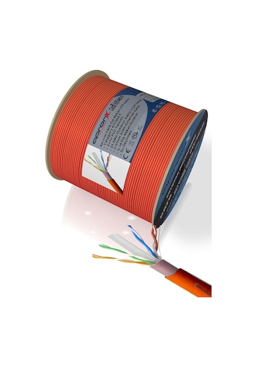 Apronx Cat6 23AWG 305Mt Outdoor 0,57mm Turuncu Utp Kablo