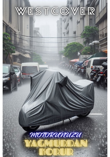 Yamaha Yzf R25 Abs Uyumlu Kilit Uyumlu Gri Motosiklet Brandası,örtüsü,çadırı