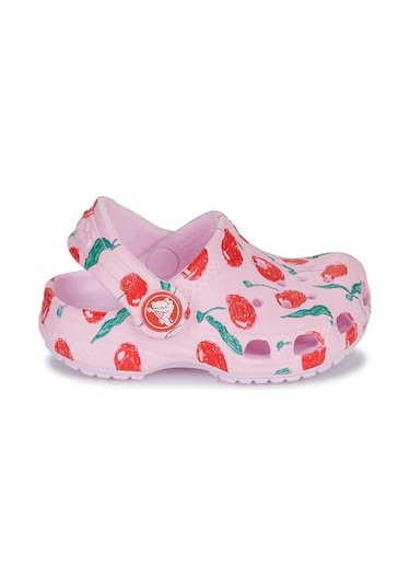Crocs Classic Fresh Fruits Clog Unisex Çocuk Terlik 211170 Pembe