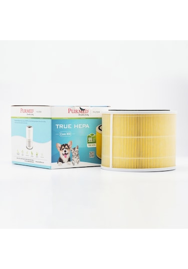 Purmed Levoit Core 300 Hepa Hava Filtresi - Sarı Evcil Hayvan