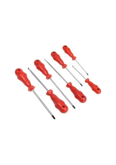 Mıknatıslı Düz Ve Yıldız Tornavida Seti 7 Adet Diğer