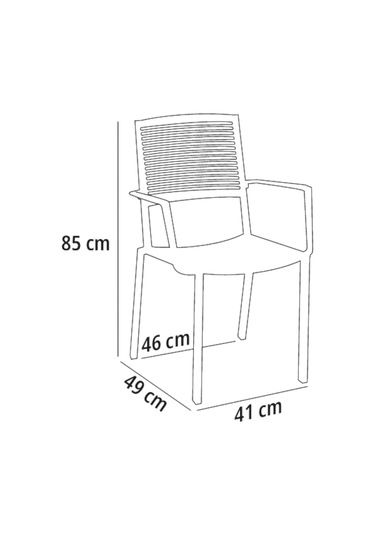 Queen 10 Kişilik Döküm Bahçe Masa Takımı Dayanıklı Dış Mekan Mobilyası Siyah