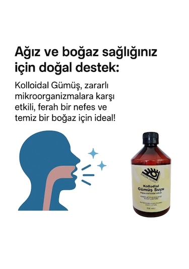 Engin Gezici Kolloidal Gümüş Suyu 4 x 500 ML