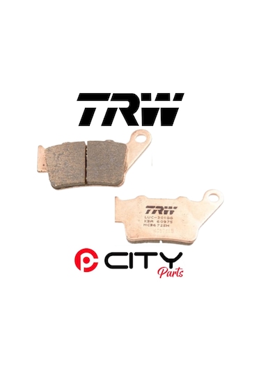 Ktm Rc 200 2014-2023 Arka Fren Balatası Trw Sinterli Ct2582