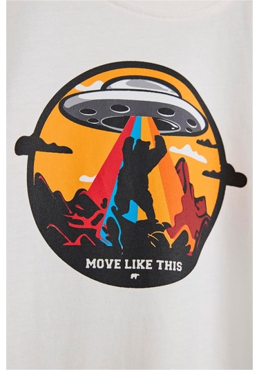 Bad Bear Spice Çocuk Tişört 24.06.07.003-c04 Beyaz