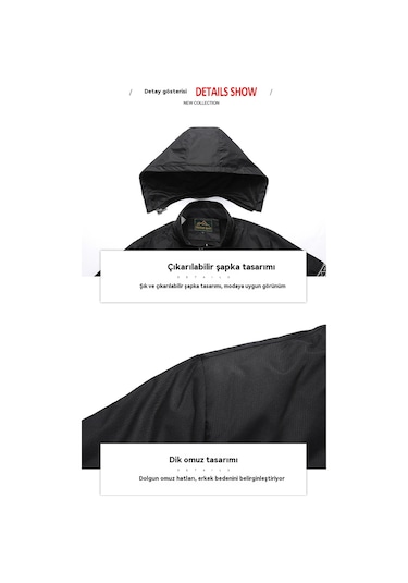 Kadın Kapüşonlu Ceket Fildişi Fildişi