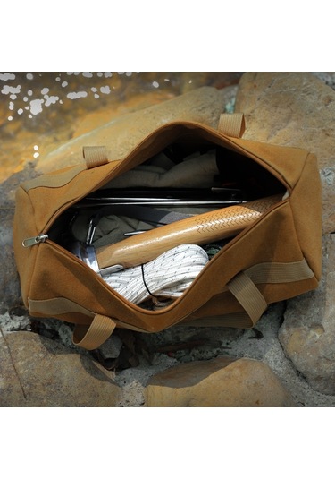 Sones Hıke Mount Açık Kamp Alet Çantası Silindir Taşınabilir Düzenleme Çantası Haki