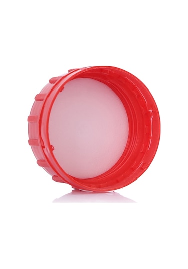 Borox Plastik Kare Kırmızı Kilit Kapaklı Numune Şişe 5 x 1 L