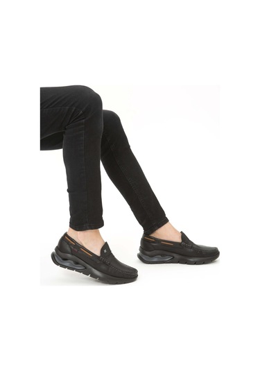 Callaghan Erkek Hakiki Deri Siyah Casual Ayakkabı 618 47501 Erk Ayk Y22 Negro Siyah