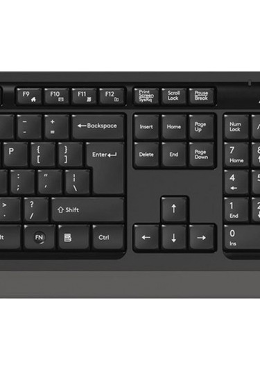 A4 Tech Fg1010, Gri, Fstyler, 2.4ghz Kablosuz, Türkçe Q, Klavye Mouse Set