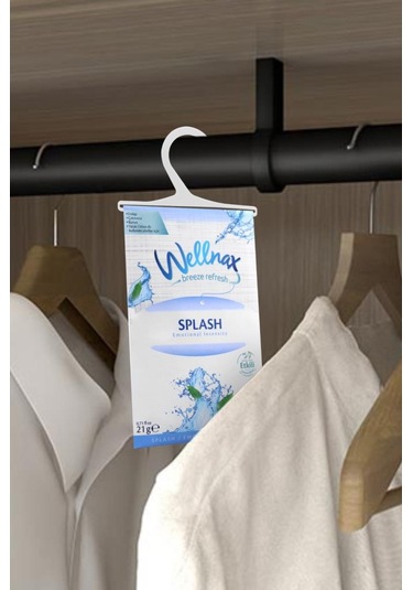 4 ADET Wellnax Oda Kokusu Dolap Çekmece Araç Kokusu Splash Koku K