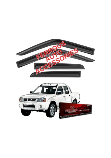 Nissan Navara Ferrous Cam Rüzgarlığı 4lü 2001 2004