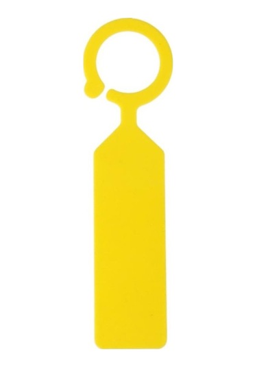 Trendooze Homyl 100 Adet Pp Sera Etiketi Sarı Bitki Bahçe Daire