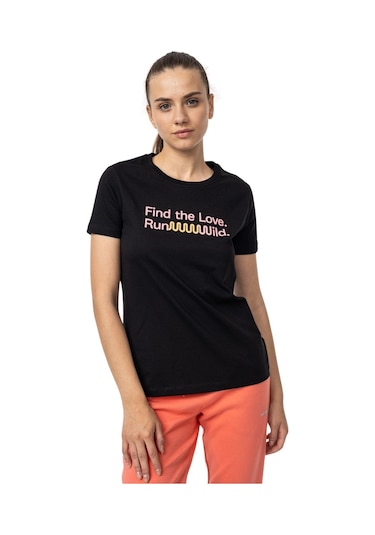 Merrell Merrell Text Kadın Siyah Tişört 10010 SIYAH