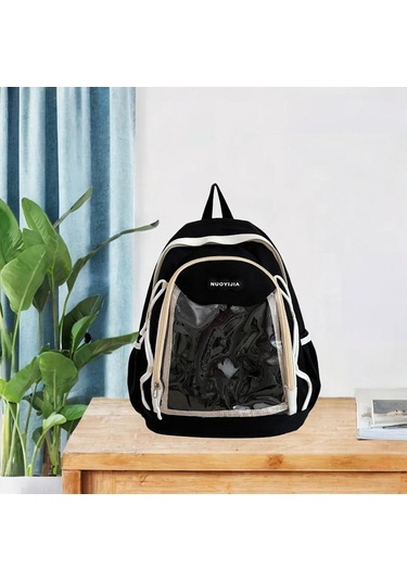 Suntek Moda Sırt Çantası Gündelik Sevimli Genç Kızlar Için Siyah