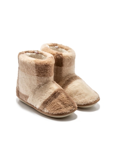 Twigy Agata Kadın Ev Botu Kahverengi 36/41 AA0001 Kahverengi