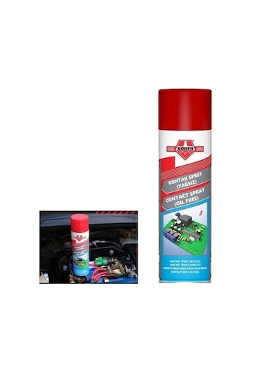 Börfh Kontak Sprey Yağsız 500 Ml