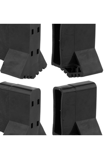 Homyl 4'lü Merdiven Ayakları Tavan Arası Ayağı Siyah