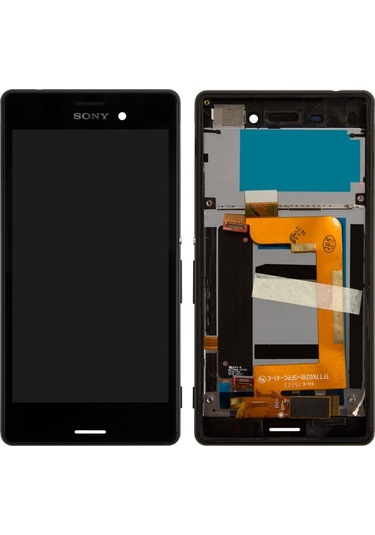 Sony Xperia M4 Aqua Lcd Ekran Dokunmatik Çıtalı - Siyah (538518947)