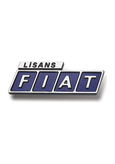 Yazı "fıat Lisans" Mavi Fıat Slx 1 Ad