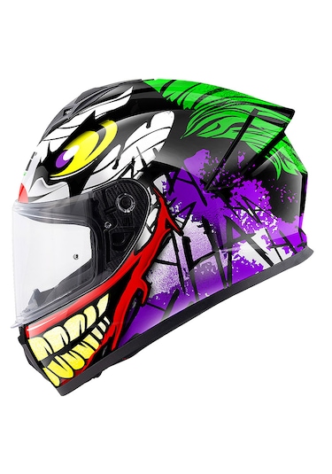 Givi 50.x Joke Motosiklet Kaskı Siyah-mor