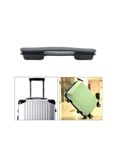 Suntek Seyahat Bavul Kolu Çekme Taşıma Kayışı Evrensel Tm-101 Siyah