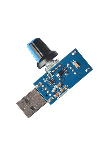 Suntek Dc 4 V-12 V 5 W Fan Hızı Kontrolörü Ses Kontrolü Regülatörü