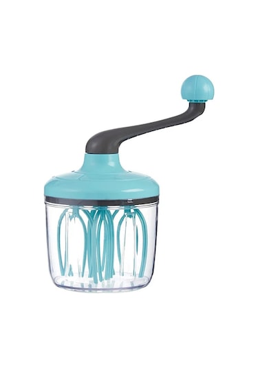 Jialan Yumurta Çırpıcı El Mikseri Yarı Otomatik Yumurta Çırpma Yeşil